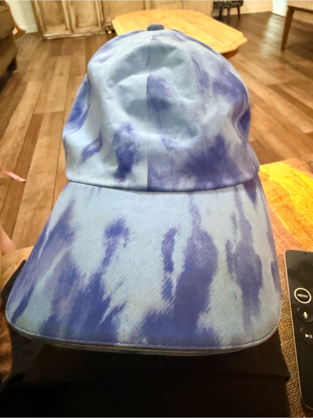 lululemon athletica Blue Tie-Dye Strapback Cap
